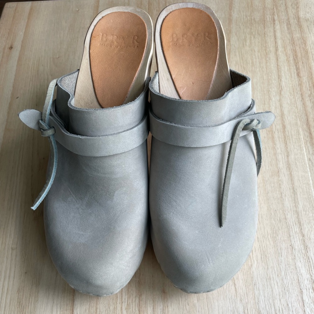 Bryr Clogs - Charlotte High Heel Size 7